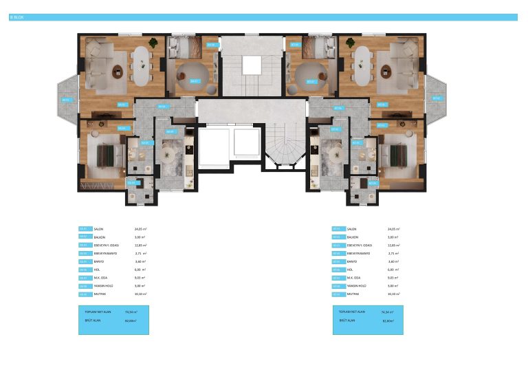 Örnek Daire görselleri